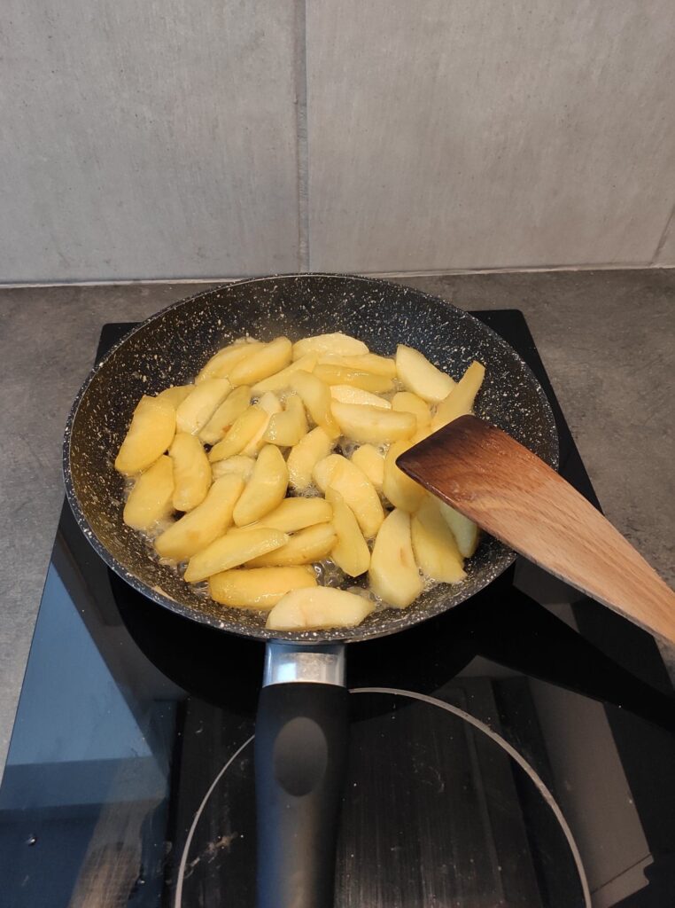 pommes caramélisées