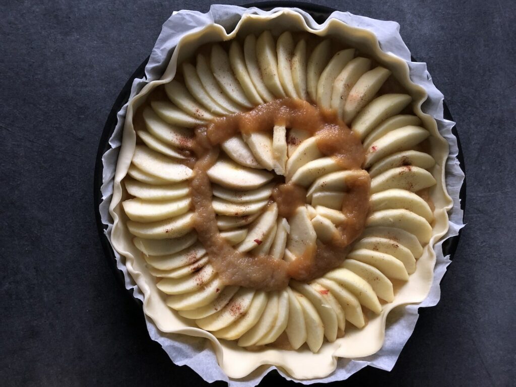 recette tarte aux pommes